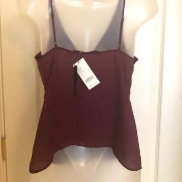 𝅺J Brand Velvet Soft V Neck Sleeveless Cami Italy Timeless Luxury Chic - Picture 10 of 11